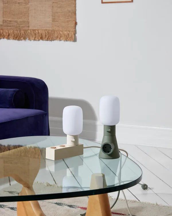 Plug-in Lampe Mossy Green