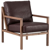 Seventy Five Wood Lænestol Valnød / Læder