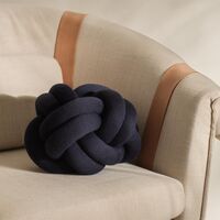 Knot Kudde Marinblå