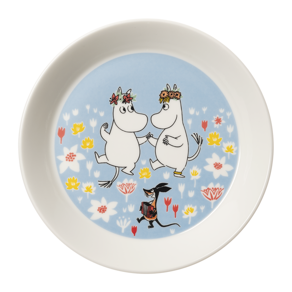Moomin Tallrik 19 cm Sommardans