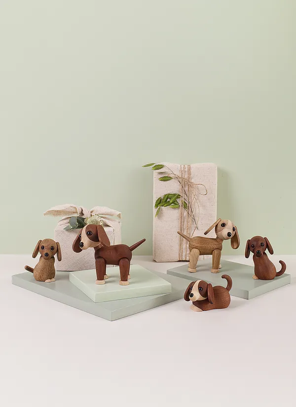 Twix Hund Trefigur 11 cm