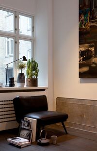 NJP Bordlampe Sort