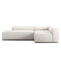 Grand Loungesofa 3-seters åpen ende Venstre Steam White