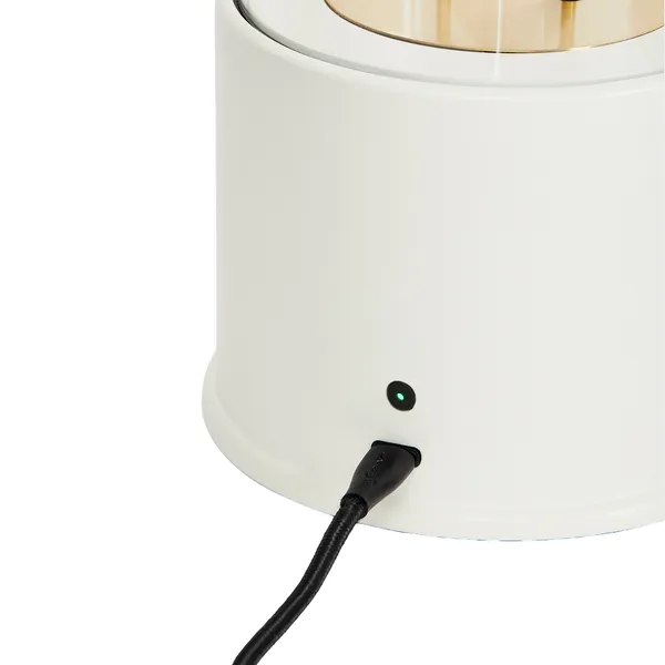 The Muse 2.0 Transportabel Lampe Candlenut White