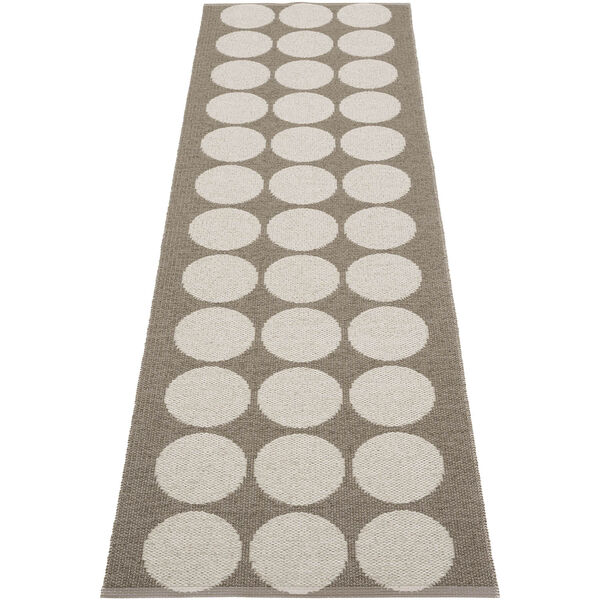 Hugo Teppe 70x240 cm Walnut/Lin