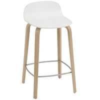 Visu Barstol 65 cm Hvit / Eik