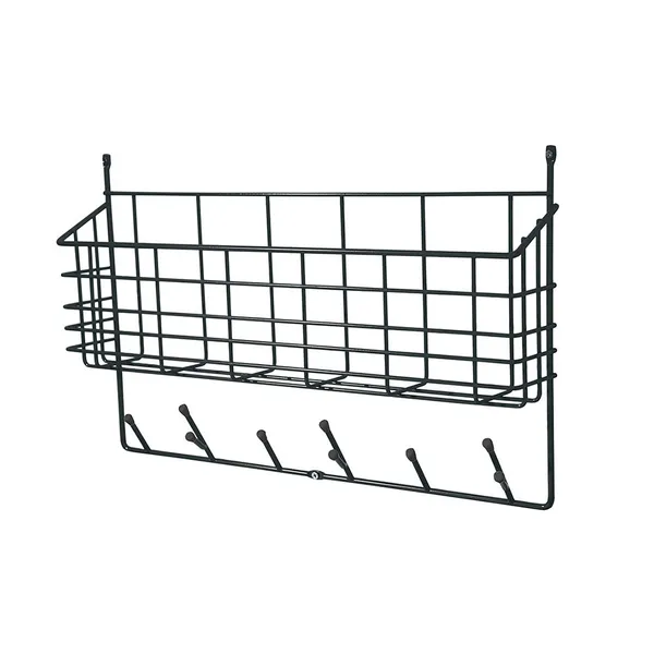 Mitten Shelf Kurv/Kroker Sort