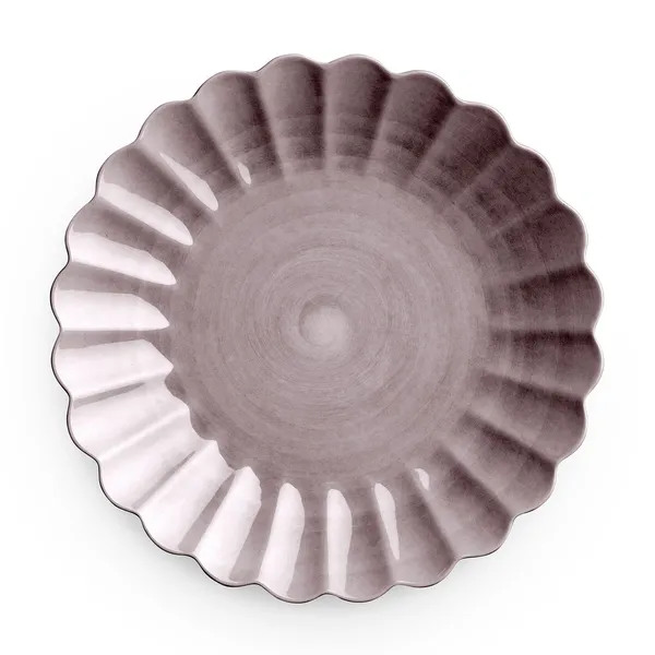 Oyster Lautanen Luumunvärinen 28 cm