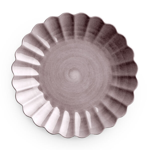 Oyster Tallrik Plommon 28 cm
