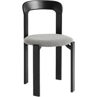 Rey Stol Betrukket Sæde Deep Black