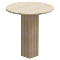 Soho Dining Table Ø80 cm Travertine