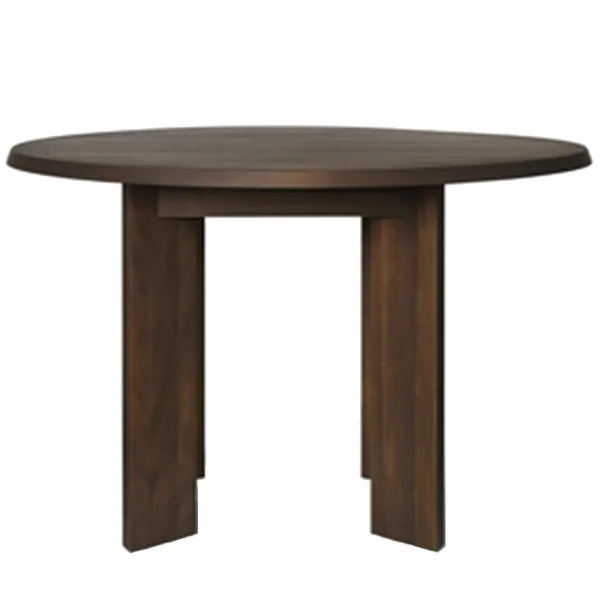 Tarn Spisebord Ø115 cm Mørkebrunt