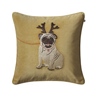 Holiday Dog Pudebetræk 50x50 cm Masala Yellow