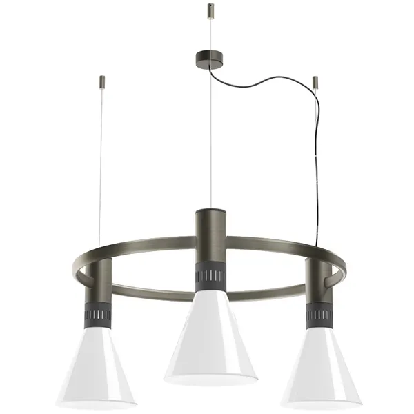 Cono Pendel Ø120 Satin Gold