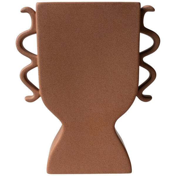 Flat Vase Medium Terrakotta
