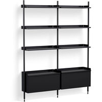 Pier System 132 2 columns PS Black / Black
