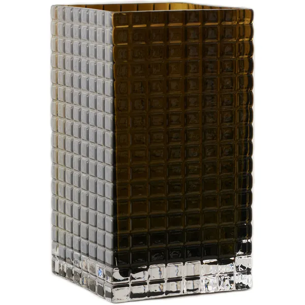 City Hurricane Vase Olive
