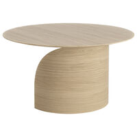 Savoa Sohvapöytä Ø84 cm Natural Oak