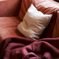 Gotland Plaid 130x200 cm Rust
