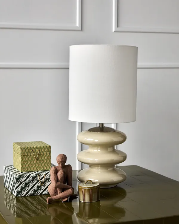 Step Bordslampa 69 cm Off-white