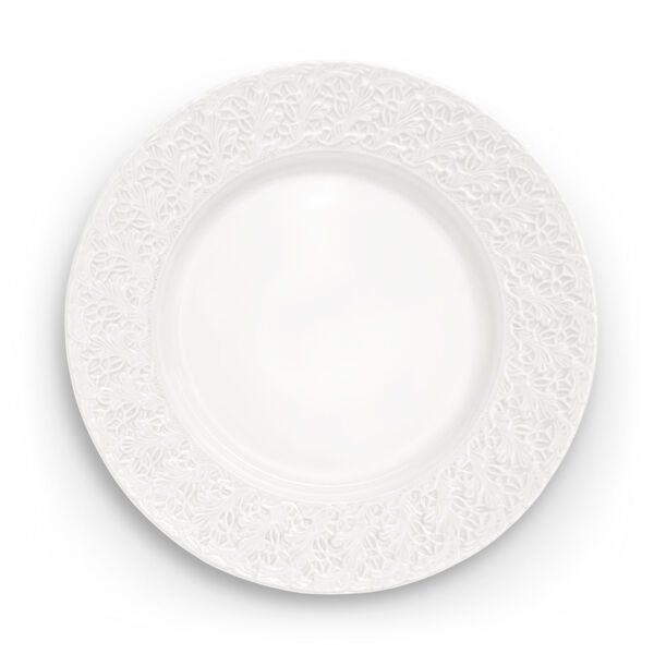 Lace Tallerken 32 cm Hvit