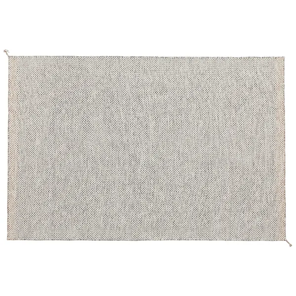 Ply Matto Kierrätetty Polyesteri Musta / Valkoinen 170x240 cm