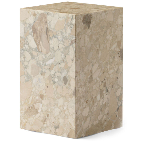 Plinth Tall Sidebord 51x30 cm Kunis Breccia Marmor