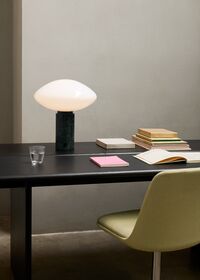 Ita OS1 Desk With Cable Management 95x200 cm Dark Stained Oak