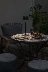 Positano Bordlampe Bærbar Sort