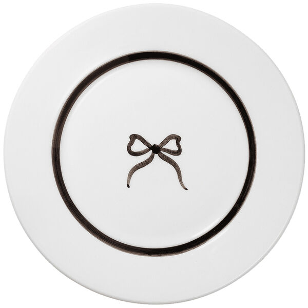 Bow Sidetallerken 22 cm Sort