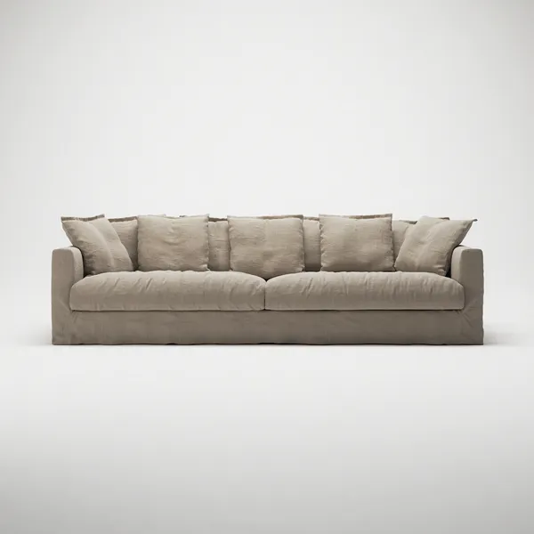 Le Grand Air 4-Personers Sofa Hør Savage Linen