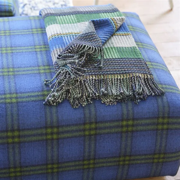 Tasara Plaid 130x190 cm Cobalt
