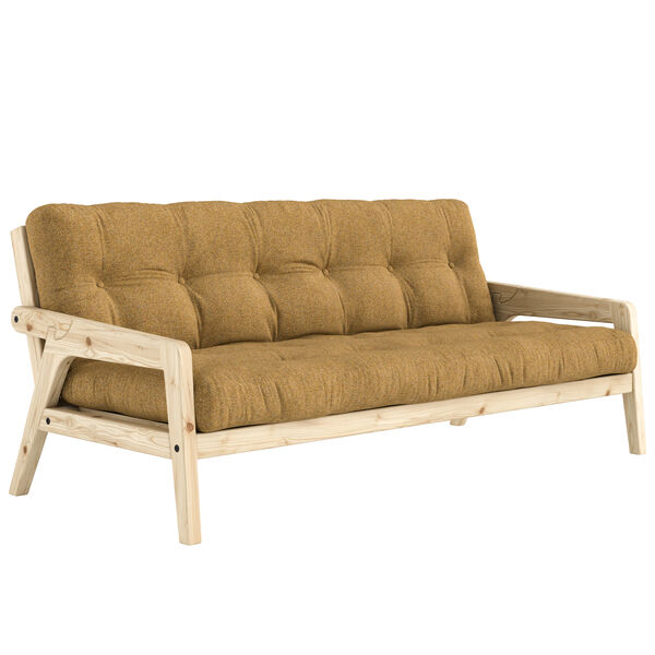 Grab Sofa Bed Raw / Golden Ochre