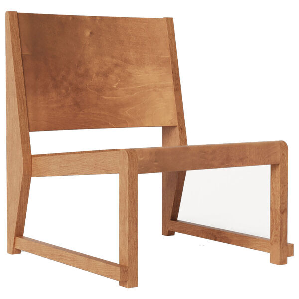 Easy Chair 01 Loungestol Warm Brown