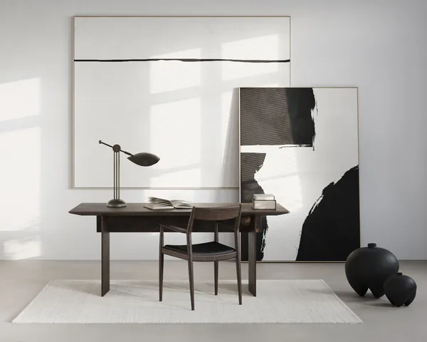 Stingray Bordlampe Bronze