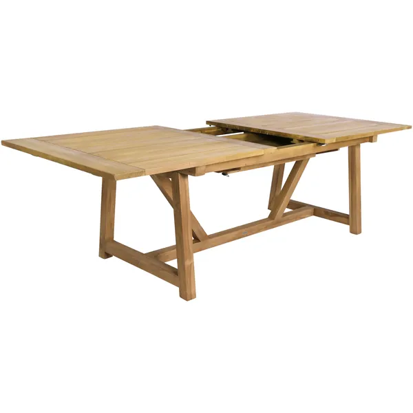 George Ruokapöytä Pidennettävä 100x200-280 cm Teak