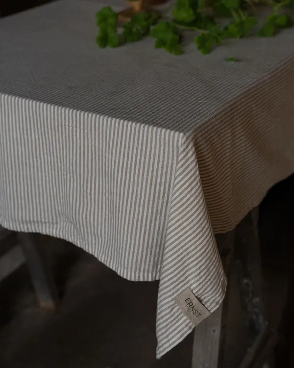 Dug 145x300 cm Beige / Hvid