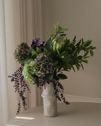 Aubergine Bloom Buket 106 cm 12-pak