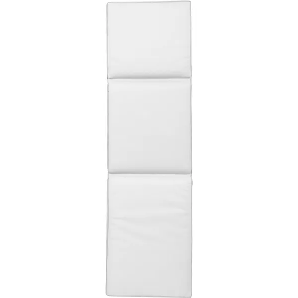 Plain Solsängsdyna 50x186 cm Vit