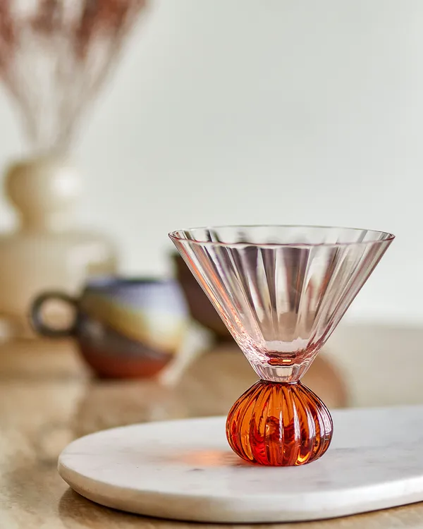 Taurin Cocktail Glass 30 cl Cocktail Glass 30 cl Rose