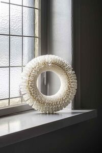Stockholm Krans 35 cm Vit