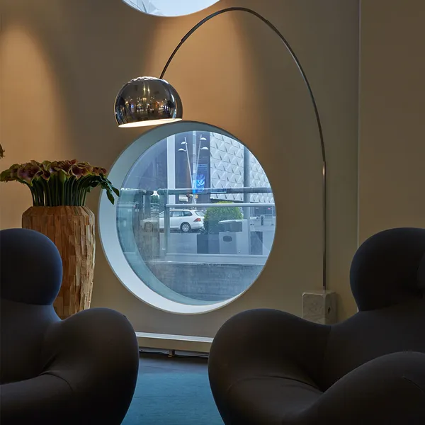 Arco Gulvlampe Marmor