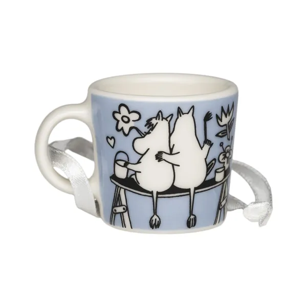 Moomin Minimugg Kärlek blå Box