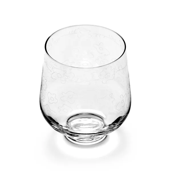 Midnight Flowers Glas 45 cl Transparent