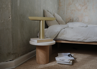 T-Lamp Bordlampe Brushed Brass