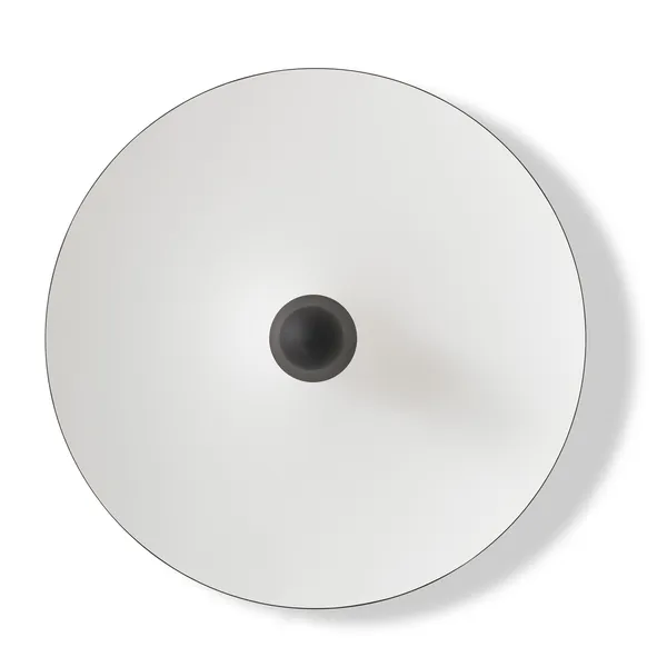 Kantarell Vägglampa / Taklampa Ø55 cm Vit