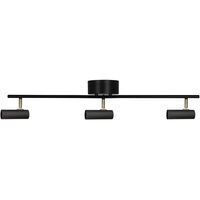 Hubble 3 Long Loftslampe Sort