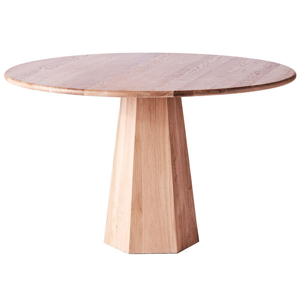 Hexagon Matbord Ø120 cm Ek