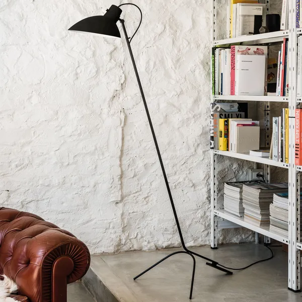VV Cinquanta Gulvlampe Sort