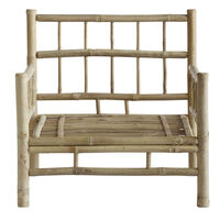 Loungestol Bambus Natur